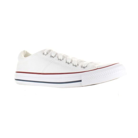 Converse Womens Chuck Taylor Allstar Madison White Skateboarding Shoes Size 7 - Picture 2 of 4